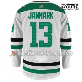Adidas Maillot de Hockey Dallas Stars MATTIAS JANMARK 13 Blanc Authentic - Enfant